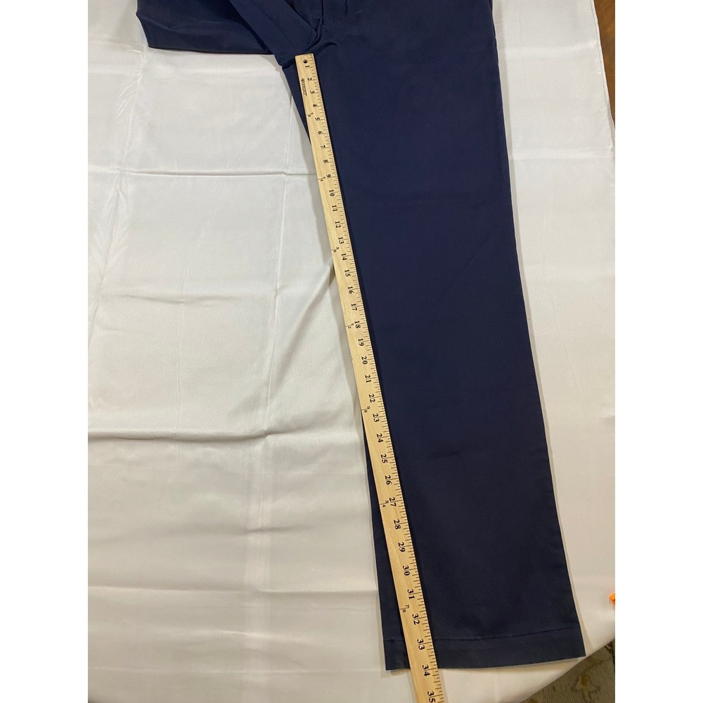 Vineyard Vines Mens Breaker Pant Navy Blue Straight Leg Chino‎ 38x34 NEW - Picture 10 of 12